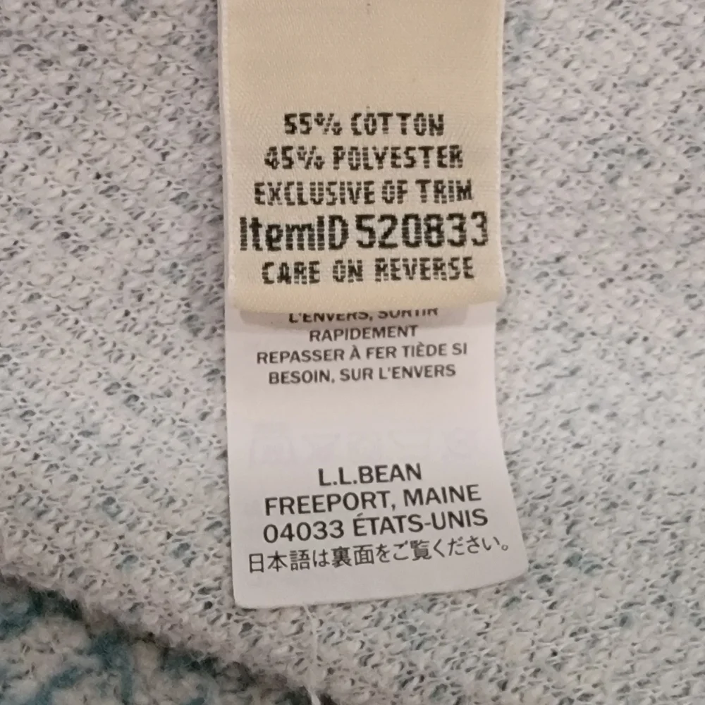 L.L.BEAN HERITAGE MARLED ZIP-UP JACKET (sz X-lg)